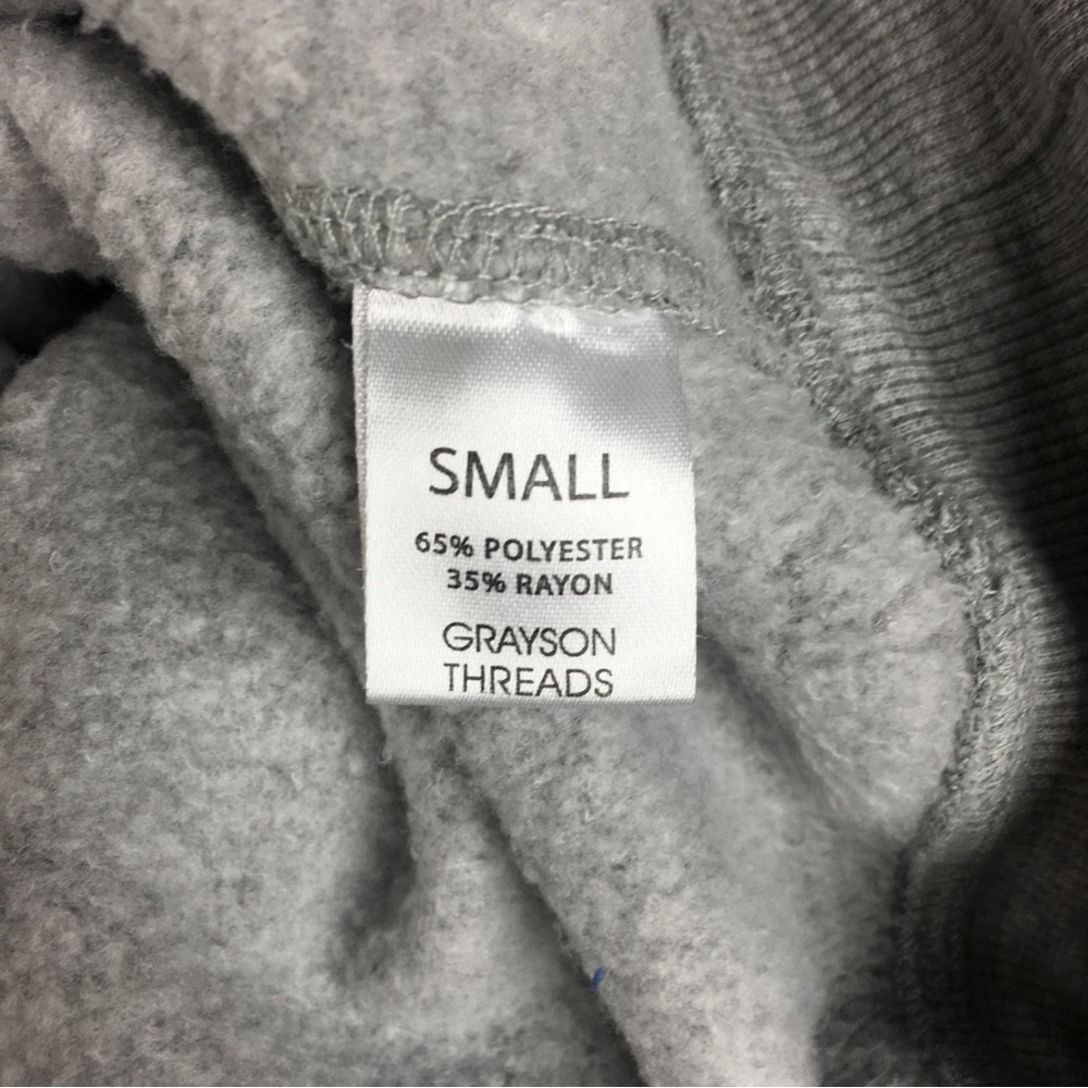 GRAYSON THREADS Sweatshirt Pullover Leopard Animal Print Loungewear Size Small - Picture 6 of 9